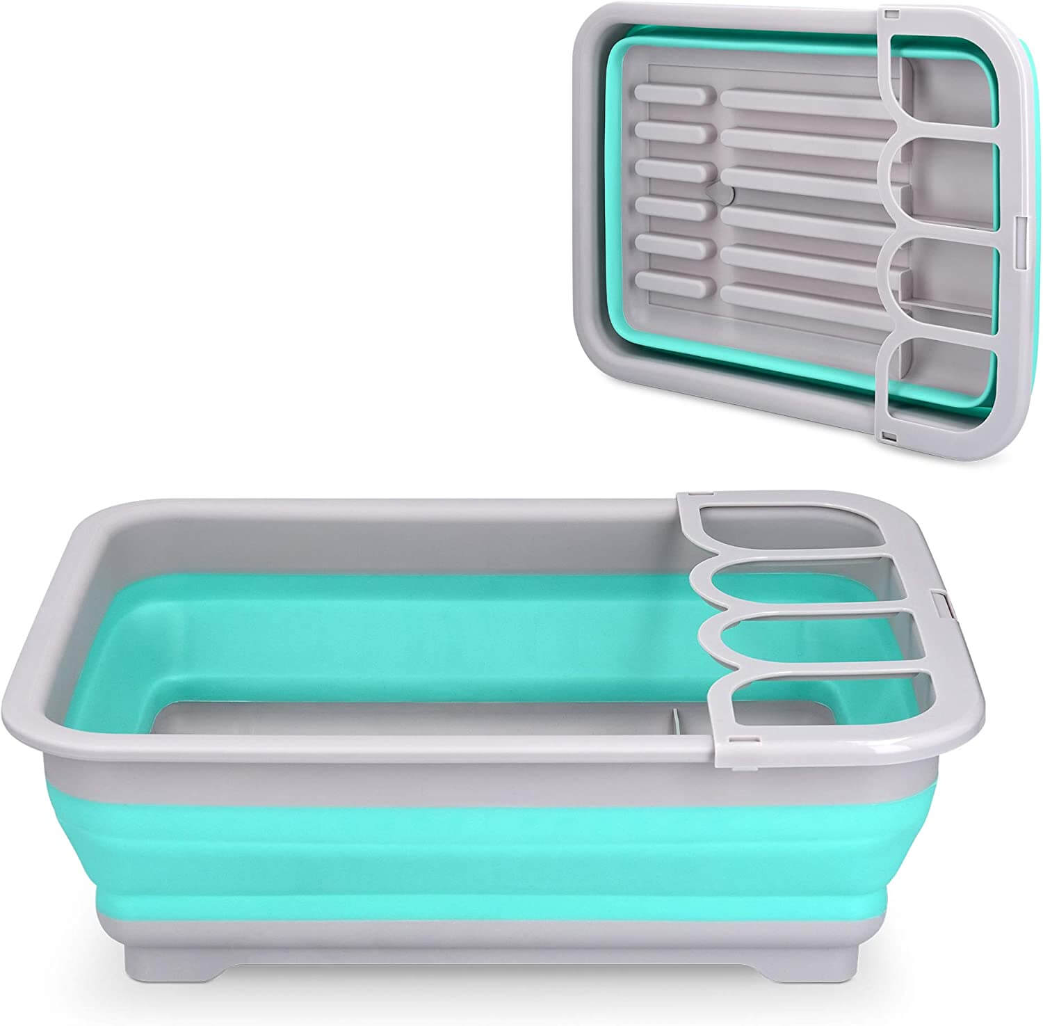 Escurridor de platos plegable - Ideas y Trucos para Organizar la Cocina de tu Autocaravana Escurridor de platos plegable